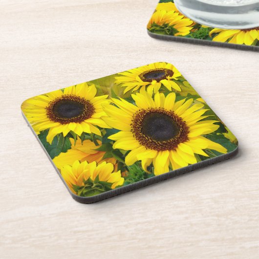 Sonnenblumen Untersetzer (Linke Seite)