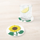Sonnenblumen-Untersetzer Getränkeuntersetzer (Seite)