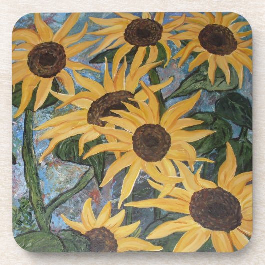 Sonnenblumen Untersetzer Set (Vorderseite)