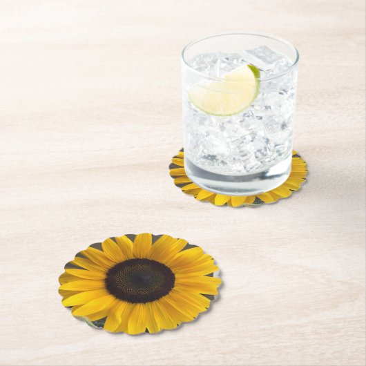 Sonnenblumen-Untersetzer Untersetzer (Vor Ort)