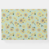 Sonnenblumen Urlaub Bed Breakfast Gästebuch (Rückseite)