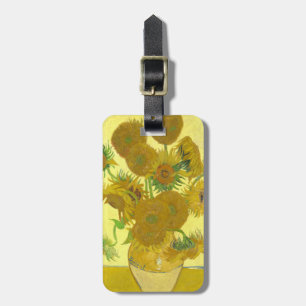 Sonnenblumen Van Gogh     1888 Gepäckanhänger