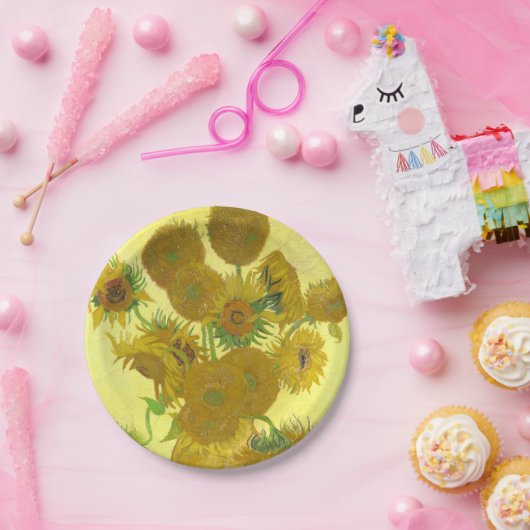 Sonnenblumen Van Gogh | | 1888 Pappteller (Party)