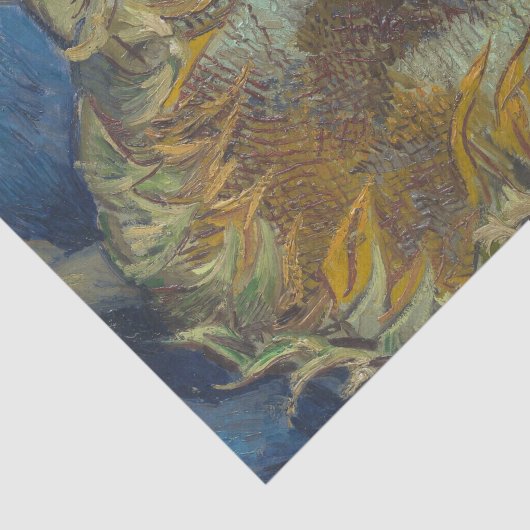 Sonnenblumen Van Gough Decoupage Paper Seidenpapier (Ausschnitt)