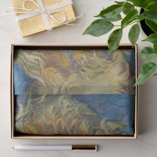 Sonnenblumen Van Gough Decoupage Paper Seidenpapier (Geschenk)
