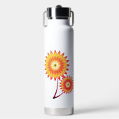 Sonnenblumen Vector Blume Trinkflasche (Vorderseite)