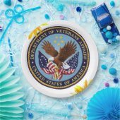 Sonnenblumen Veteranen Papier Teller (Party)