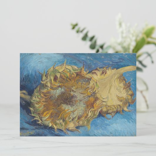 Sonnenblumen | Vincent van Gogh (Stehend Vorderseite)