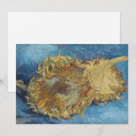 Sonnenblumen | Vincent van Gogh (Vorne/Hinten)