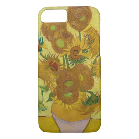 Sonnenblumen, Vincent van Gogh, 1889 Case-Mate iPhone Hülle (Rückseite)