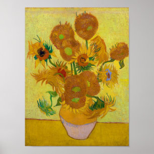 Sonnenblumen, Vincent van Gogh, 1889 Poster