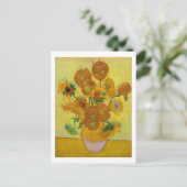 Sonnenblumen, Vincent van Gogh, 1889 Postkarte (Stehend Vorderseite)