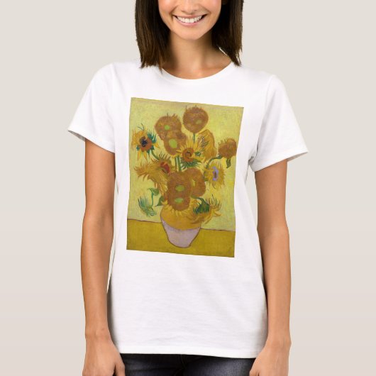 Sonnenblumen, Vincent van Gogh, 1889 T-Shirt (Vorderseite)