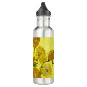 Sonnenblumen Vincent van Gogh Edelstahlflasche (Rechts)