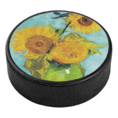 Sonnenblumen Vincent van Gogh Eishockey Puck (3/4)