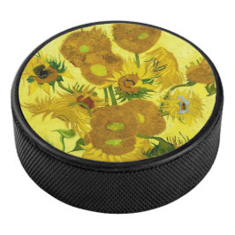 Sonnenblumen Vincent van Gogh Eishockey Puck