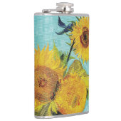 Sonnenblumen Vincent van Gogh Flachmann (Rechts)