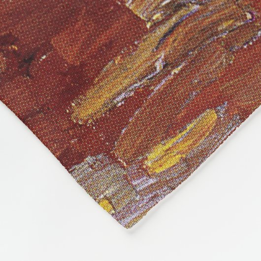 Sonnenblumen Vincent van Gogh Fleecedecke (Ecke)