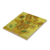 Sonnenblumen - Vincent van Gogh Fliese (Seite)
