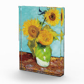 Sonnenblumen Vincent van Gogh Fotoblock (Rechts)