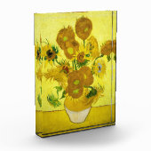 Sonnenblumen Vincent van Gogh Fotoblock (Links)