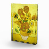 Sonnenblumen Vincent van Gogh Fotoblock (Rechts)