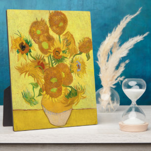 Sonnenblumen, Vincent van Gogh  Fotoplatte