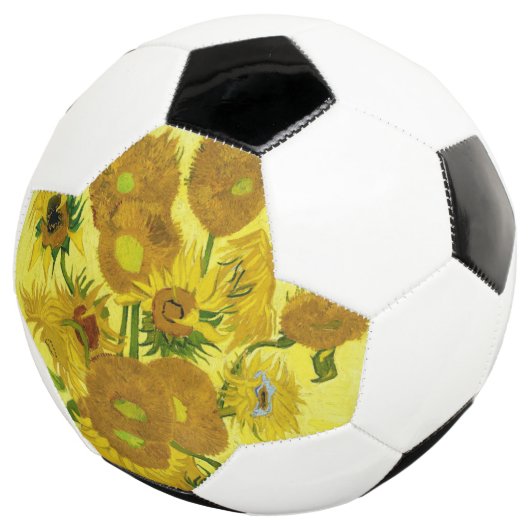 Sonnenblumen Vincent van Gogh Fußball (Dreiviertel)