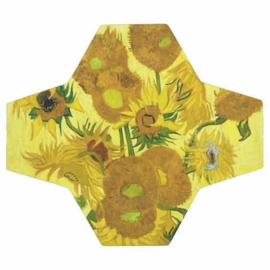 Sonnenblumen Vincent van Gogh Fußball (Flach)