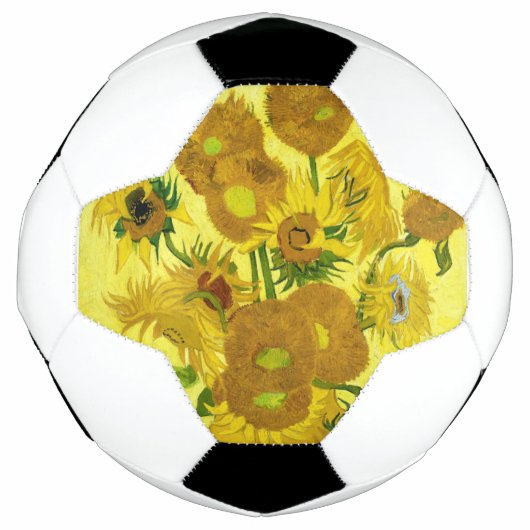 Sonnenblumen Vincent van Gogh Fußball (Vorderseite)