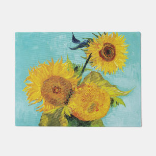 Sonnenblumen Vincent van Gogh Fußmatte