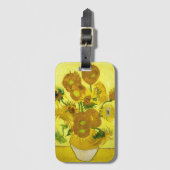 Sonnenblumen Vincent van Gogh Gepäckanhänger (Vorderseite Vertikal)