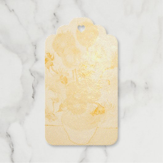 Sonnenblumen Vincent van Gogh Geschenkanhänger (Vorderseite)