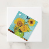 Sonnenblumen Vincent van Gogh Geschenkanhänger (Beispiel)