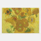 Sonnenblumen - Vincent van Gogh Geschenkpapier Set (Vorderseite 3)