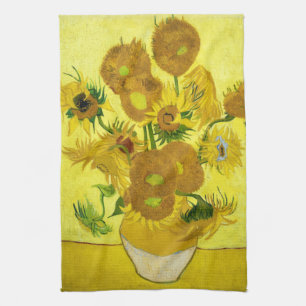Sonnenblumen Vincent van Gogh Geschirrtuch