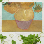 Sonnenblumen Vincent van Gogh Geschirrtuch (Gefaltet)