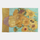 Sonnenblumen Vincent van Gogh Geschirrtuch (Horizontal)