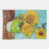 Sonnenblumen Vincent van Gogh Geschirrtuch (Horizontal)