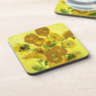 Sonnenblumen Vincent van Gogh Getränkeuntersetzer