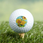 Sonnenblumen Vincent van Gogh Golfball (Insitu T-Shirt)
