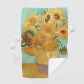 Sonnenblumen Vincent van Gogh Golfhandtuch (Insitu)
