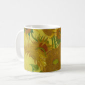 Sonnenblumen - Vincent van Gogh Kaffeetasse (Vorderseite Links)