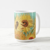 Sonnenblumen Vincent van Gogh Kaffeetasse (VorderseiteRechts)