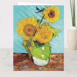 Sonnenblumen Vincent van Gogh Karte