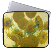 Sonnenblumen Vincent Van Gogh Klassische Kunst Laptopschutzhülle (Vorderseite)