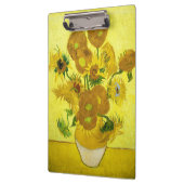 Sonnenblumen Vincent van Gogh Klemmbrett (Links)