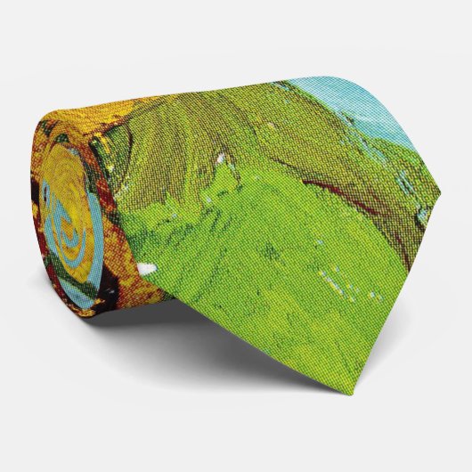 Sonnenblumen Vincent van Gogh Krawatte (Gerollt)