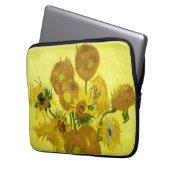Sonnenblumen Vincent van Gogh Laptopschutzhülle (Vorderseite Links)