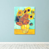 Sonnenblumen, Vincent Van Gogh Leinwanddruck (Insitu (Holzboden))